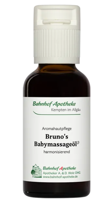 Bahnhof Apotheke BRUNOS Babymassageöl Bahnhof Apotheke BRUNOS Babymassageöl